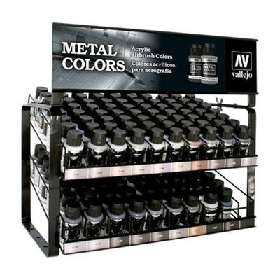Rocíe la exhibición del metal de la pintura coloca a Tin Beer Can Display Shelf para el supermercado