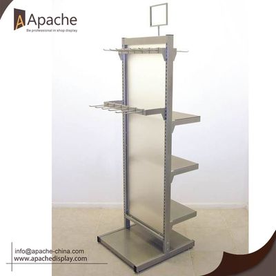 Soporte de exhibición constante espléndido modificado para requisitos particulares del alcohol del soporte de exhibición del metal del estante de exhibición del vino para la cerveza