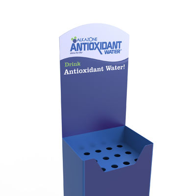 Vendedor vertical del elevador de automóviles alcalino del agua del estilo de la moda con el logotipo cambiable para las tiendas