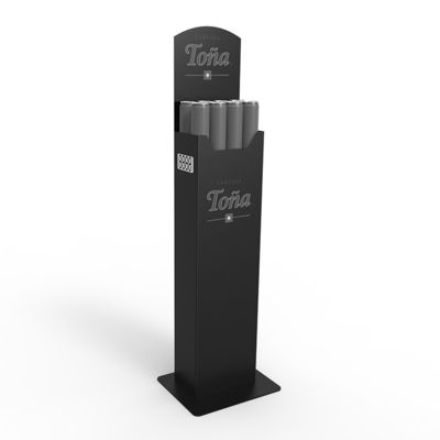 Estante pragmático modificado para requisitos particulares del vino del estante de exhibición del metal del soporte de exhibición del estilo del elevador de automóviles para la bebida alcohólica