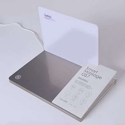 Acrílico espléndido tablero cosmético modificado para requisitos particulares del tenedor de las auriculares del teléfono del soporte de exhibición