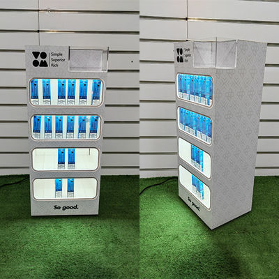 Recuadro de pantalla acrílico rectangular para productos de vapeo
