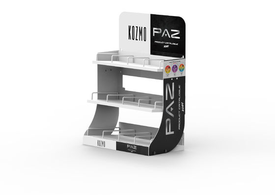 Display de la fábrica de la tienda de humo personalizado estante, tienda de dispositivos fijos de visualización de visualización de tabaco