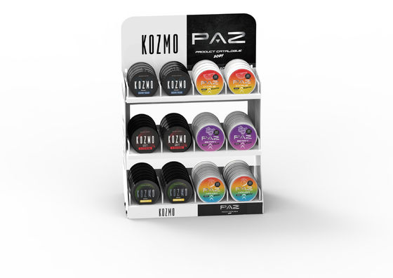Display de la fábrica de la tienda de humo personalizado estante, tienda de dispositivos fijos de visualización de visualización de tabaco
